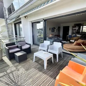 Luxury T3 Neuf De Standing Front De Vue 180 Larmor-Plage